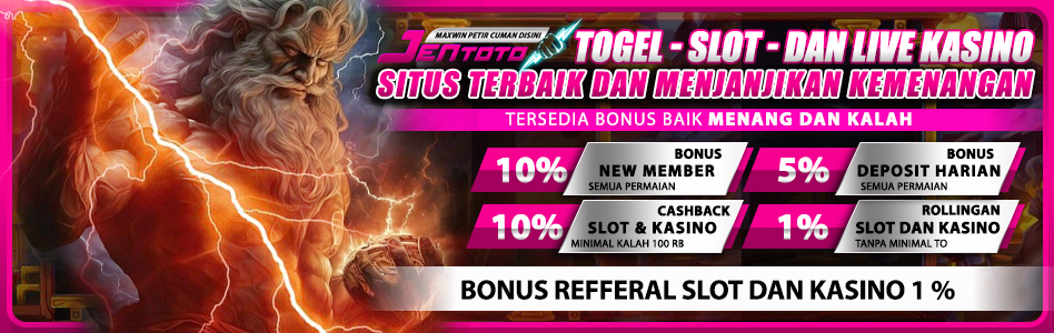 Togel Online Jentoto: Prediksi Jitu dan Bonus Menggiurkan di Situs Terpercaya Tahun 2024